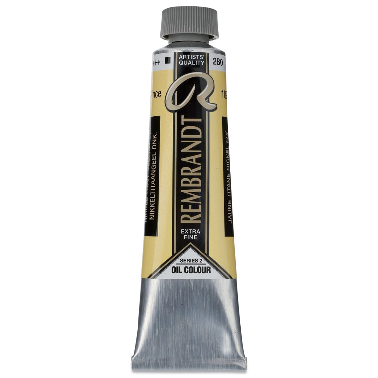 Rembrandt Artists' Oil Color - Nickel Titanium Yellow Deep, 40 ml tube
